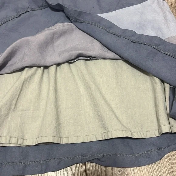 Striped Sleeveless Linen Dress Blue Size Medium Linen Slip Dress 5/$25 Sale - Picture 5 of 7